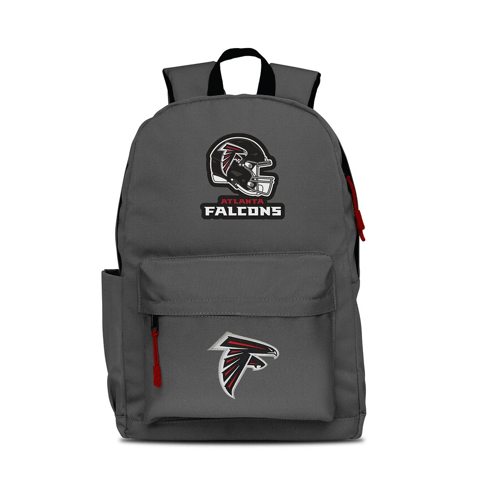 MOJO Gray Atlanta Falcons Two Logo Campus Backpack