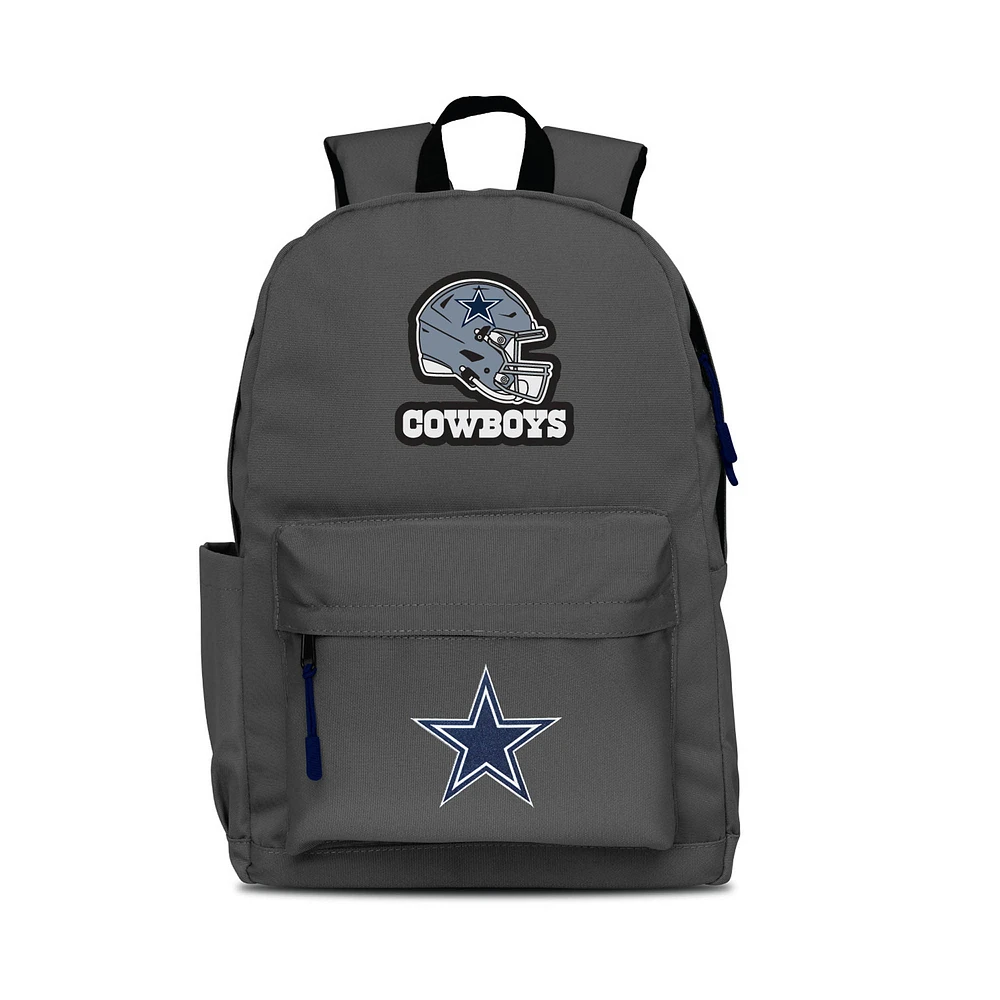 MOJO Gray Dallas Cowboys Two Logo Campus Backpack