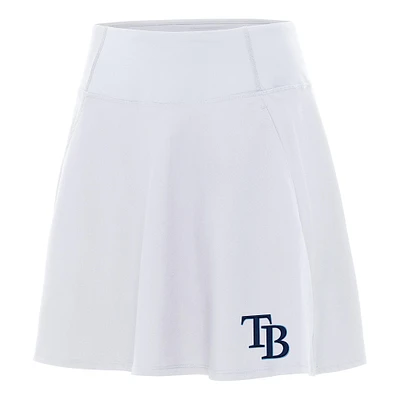 Women's Antigua White Tampa Bay Rays Chip Skort