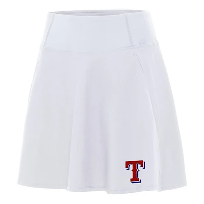 Women's Antigua White Texas Rangers Chip Skort