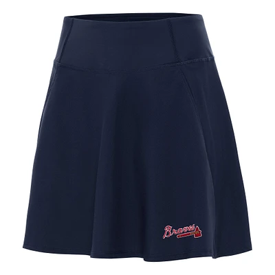 Women's Antigua Navy Atlanta Braves Chip Skort