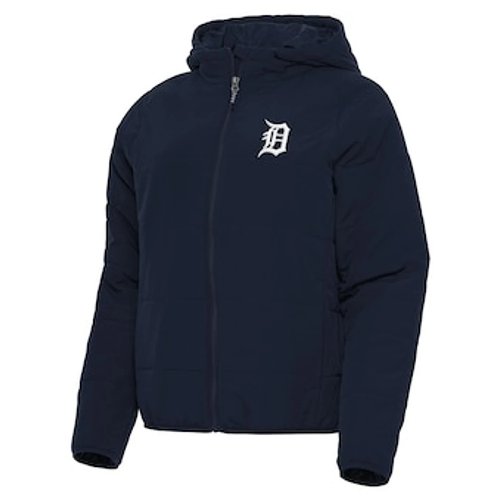 Women's Antigua Navy Detroit Tigers Universe Full-Zip Hoodie Jacket