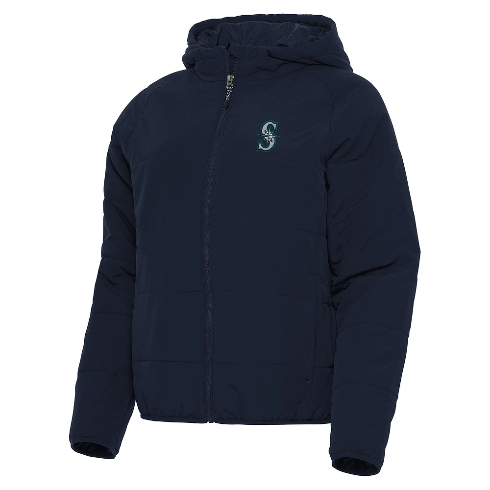 Women's Antigua Navy Seattle Mariners Universe Full-Zip Hoodie Jacket