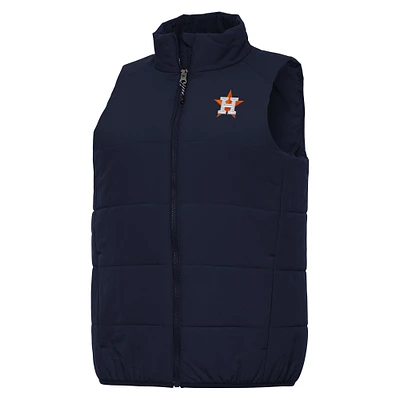 Women's Antigua Navy Houston Astros Experience Full-Zip Vest