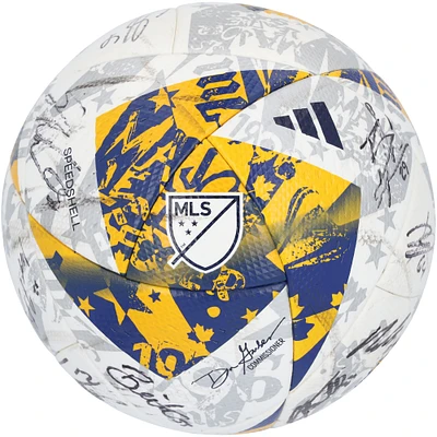 Colorado Rapids Autographed Match-Used Soccer Ball from the 2023 MLS Season with 20 Signatures