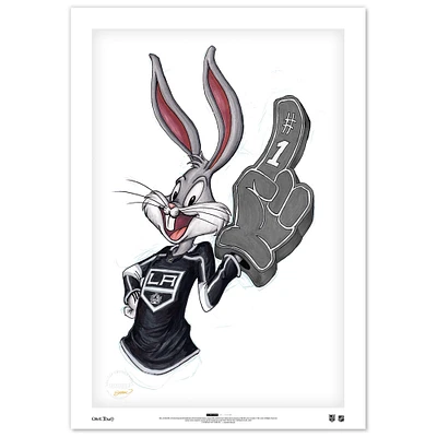 Bugs Bunny Los Angeles Kings 24" x 36" Looney Tunes Limited Edition Fine Art Print