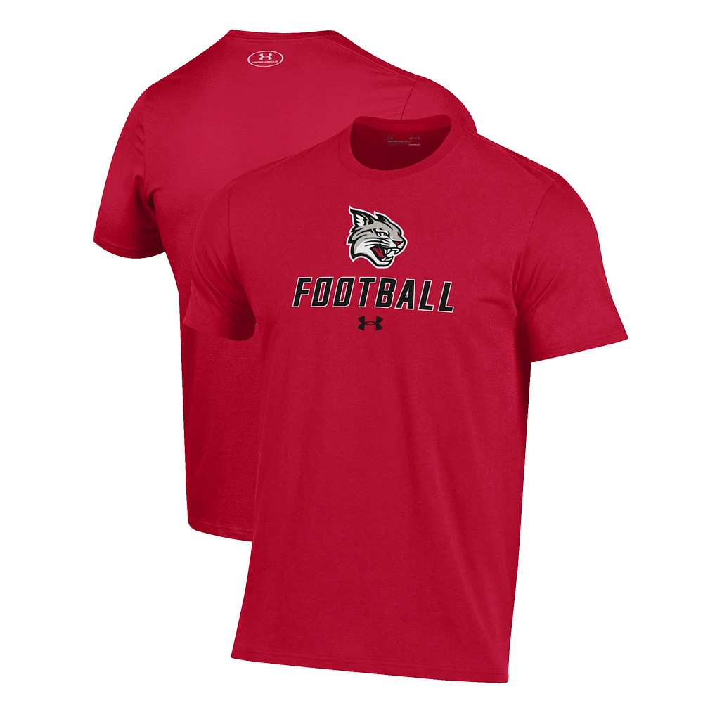 Men's Under Armour Davidson Wildcats Football Performance T-Shirt