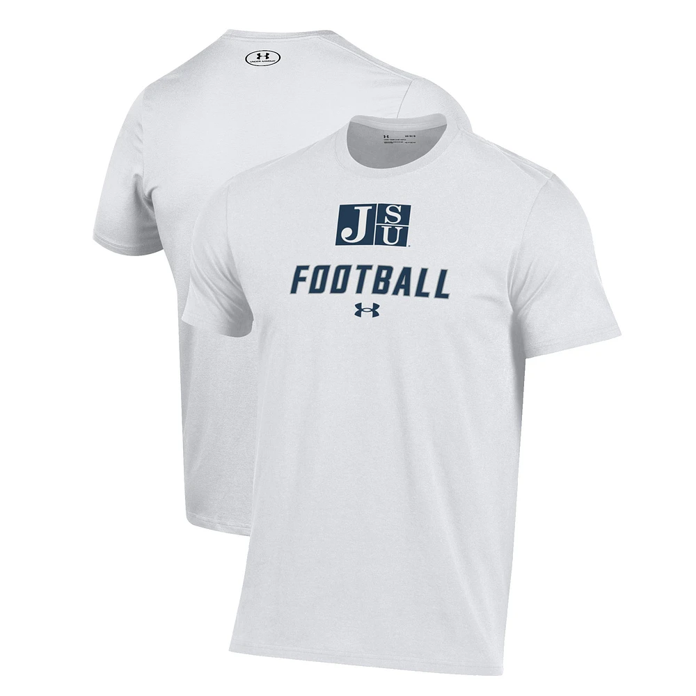 Men's Under Armour Jackson State Tigers Football Performance T-Shirt