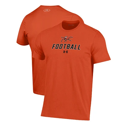 Men's Under Armour Campbell Fighting Camels Football Performance T-Shirt