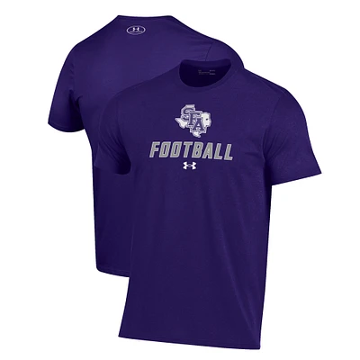 Men's Under Armour Stephen F Austin Lumberjacks Football Performance T-Shirt