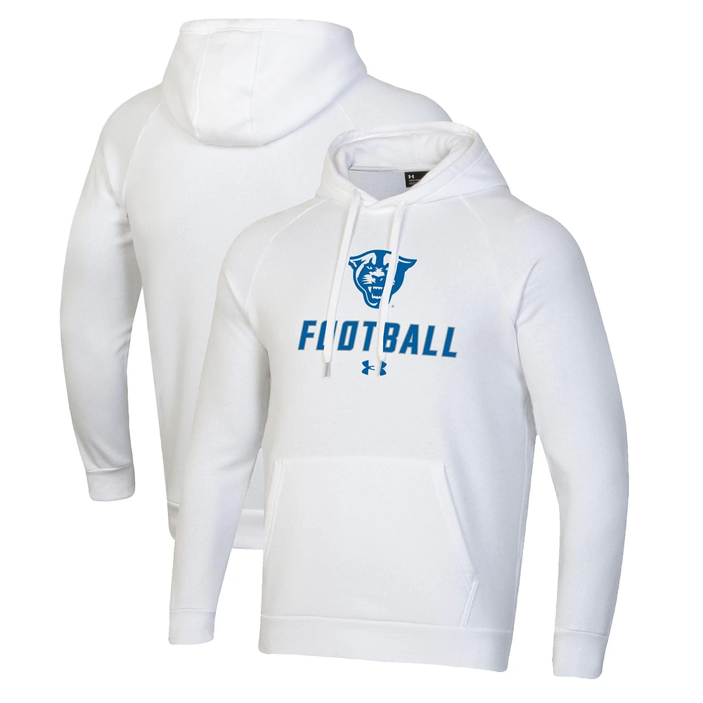 Men's Under Armour Georgia State Panthers Football Rival Fleece Pullover Hoodie