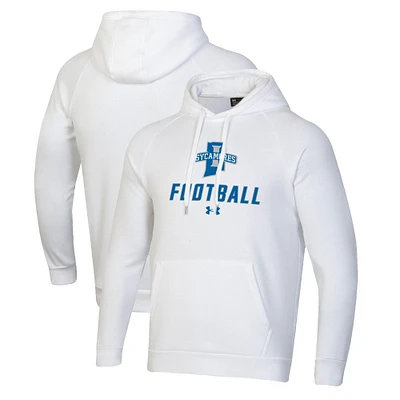 Men's Under Armour Indiana State Sycamores Football Rival Fleece Pullover Hoodie