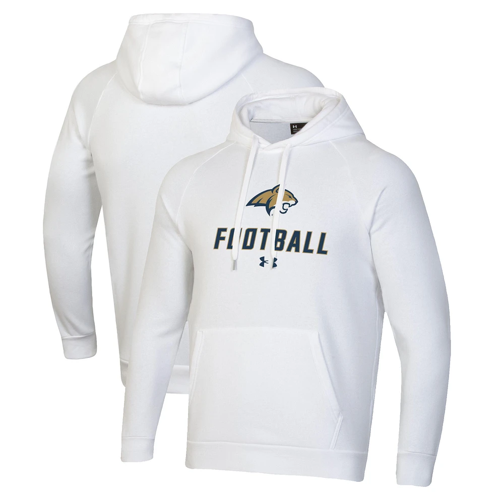 Men's Under Armour Montana State Bobcats Football Rival Fleece Pullover Hoodie