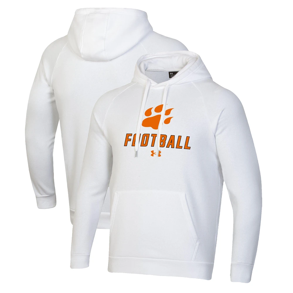 Men's Under Armour Sam Houston State Bearkats Football Rival Fleece Pullover Hoodie