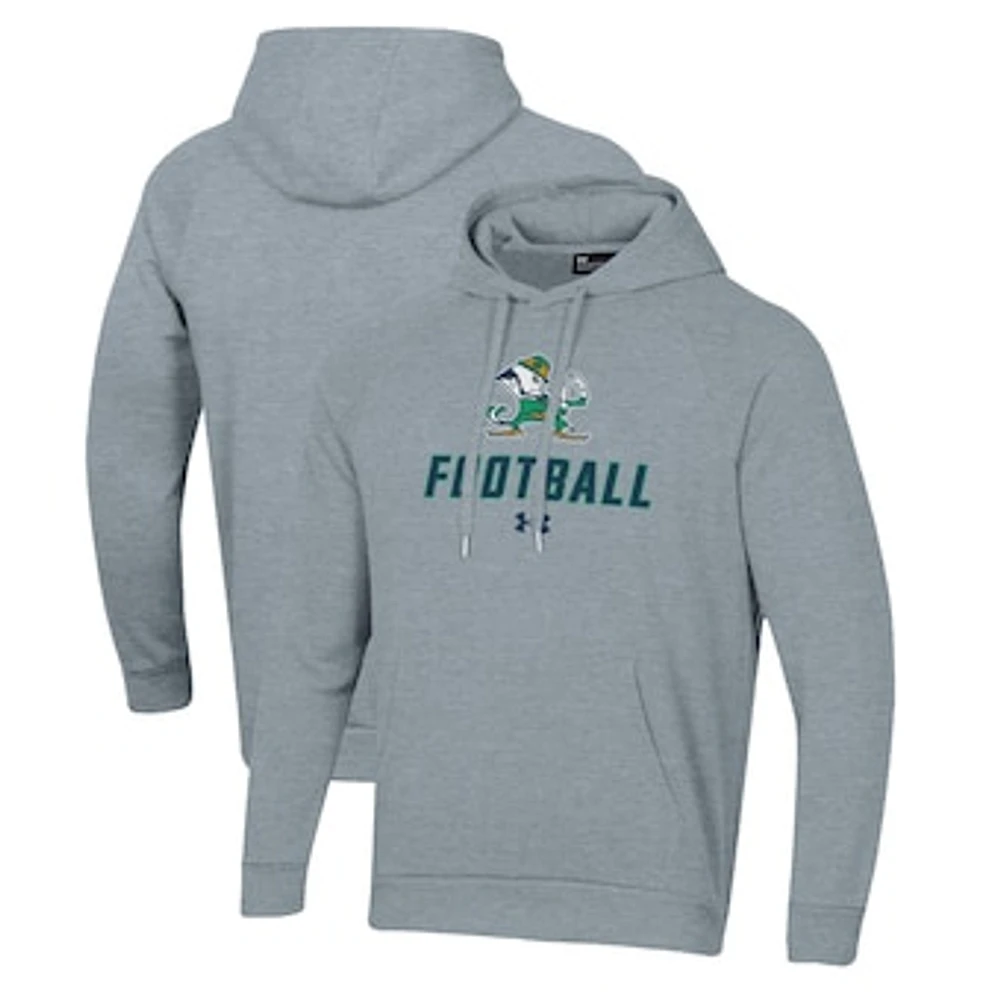 Men's Under Armour Notre Dame Fighting Irish Football Rival Fleece Pullover Hoodie