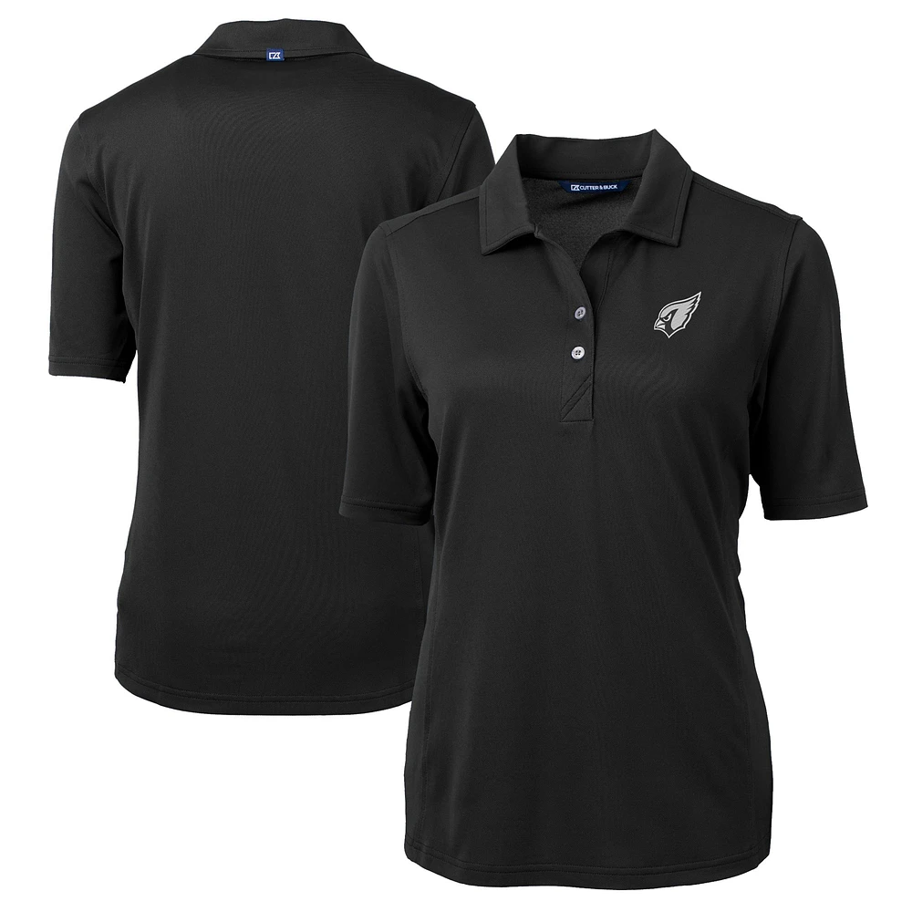 Women's Cutter & Buck Arizona Cardinals DryTec Virtue Eco Pique Recycled Polo