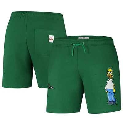 Men's Freeze Max Kelly Green the Simpsons Homer Hiding Bushes Shorts