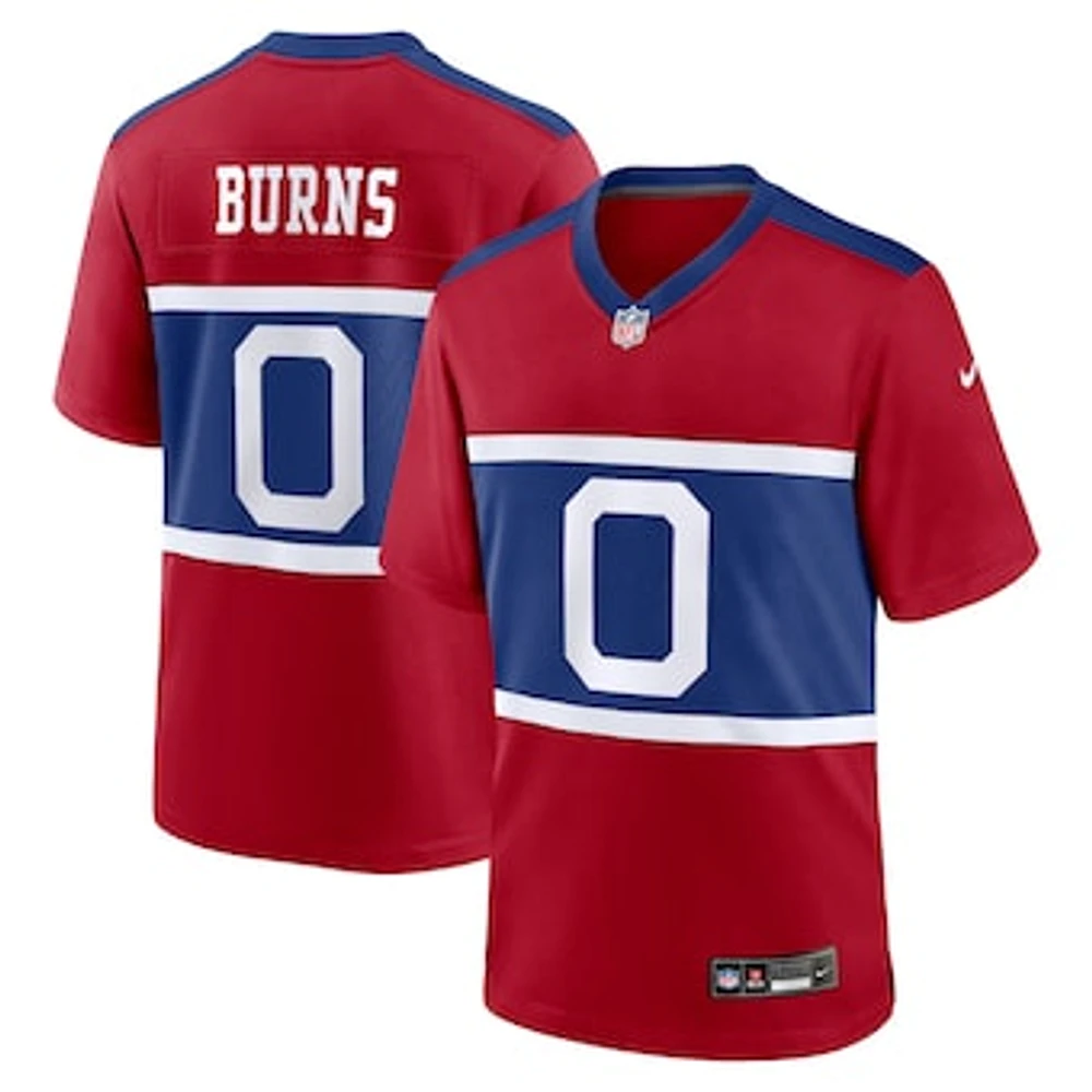 Youth Nike Brian Burns Red New York Giants Game Jersey