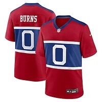 Youth Nike Brian Burns Red New York Giants Game Jersey