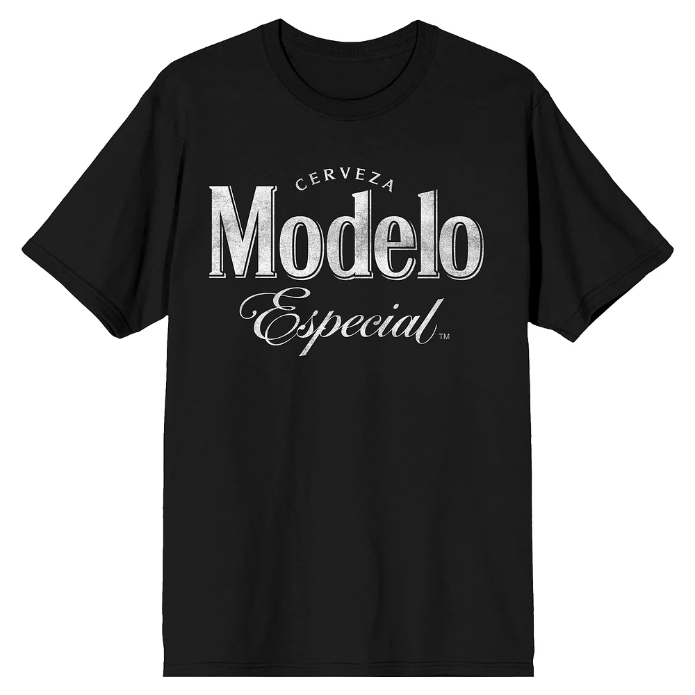 Men's Black Modelo Especial Logo T-Shirt