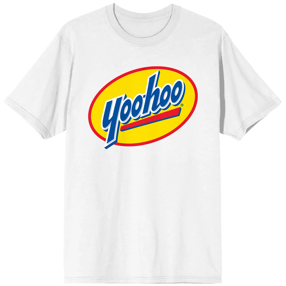Men's White Yoo-hoo Logo T-Shirt