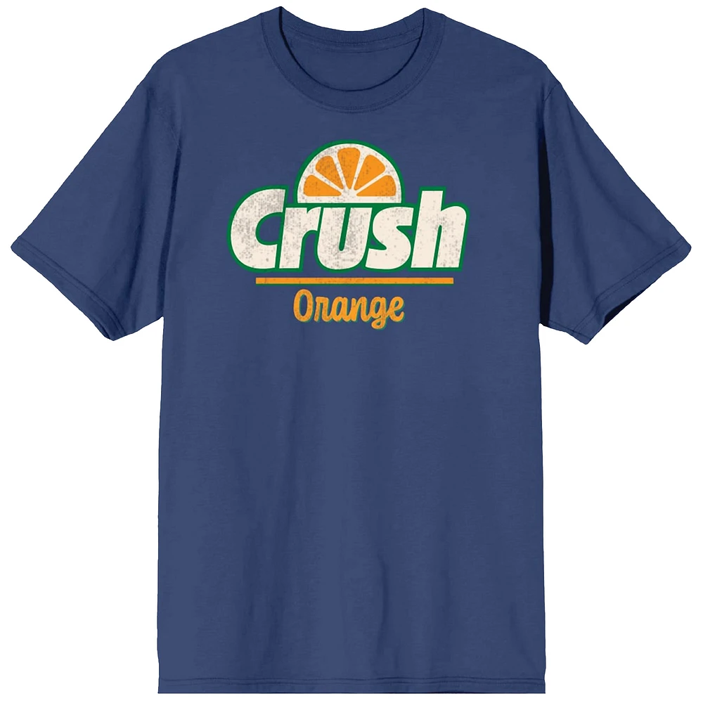 Women's Navy Orange Crush T-Shirt