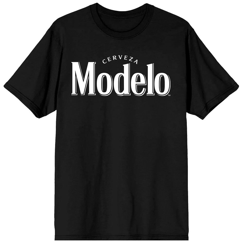 Women's Black Modelo Logo T-Shirt