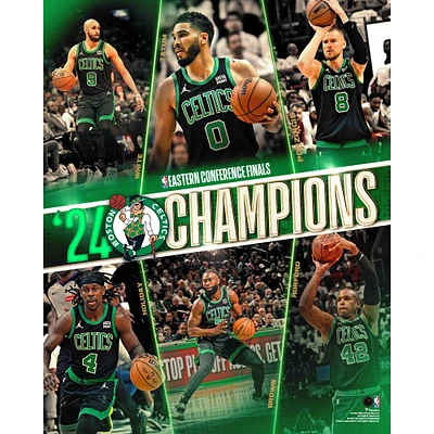 Boston Celtics Unsigned 2024 Eastern Conference Champions Stylized Photo