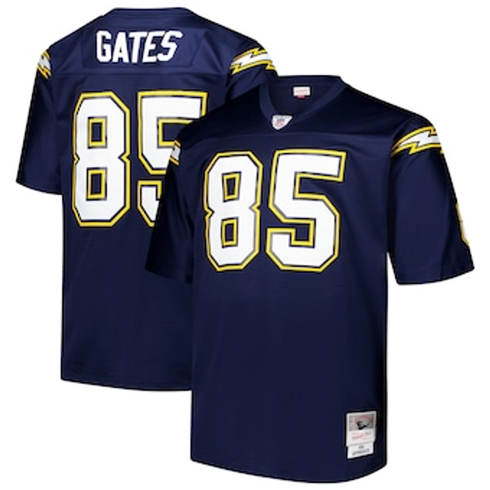 Men's Mitchell & Ness Antonio Gates Navy Los Angeles Chargers Big & Tall 2006 Team Legacy Retired Player Jersey