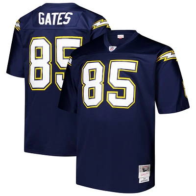 Men's Mitchell & Ness Antonio Gates Navy Los Angeles Chargers Big & Tall 2006 Team Legacy Retired Player Jersey