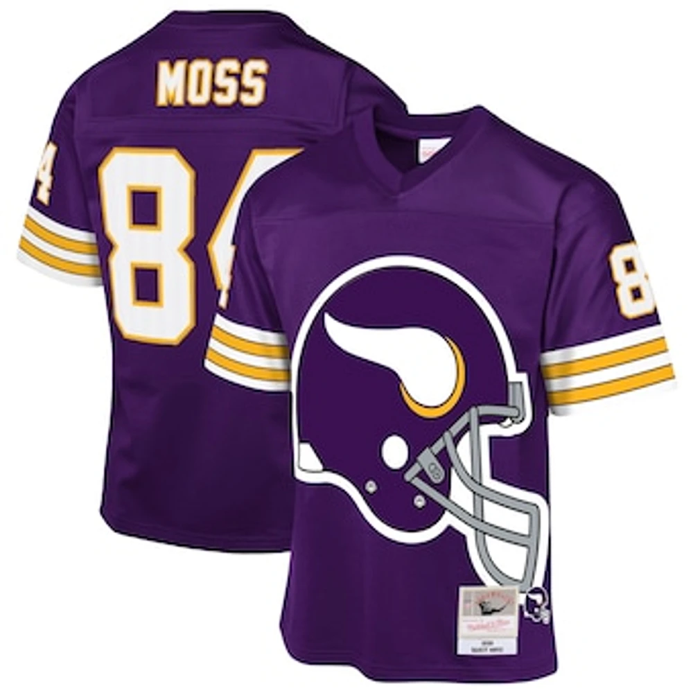 Youth Mitchell & Ness Randy Moss Purple Minnesota Vikings 1998 Throwback Fashion Jersey