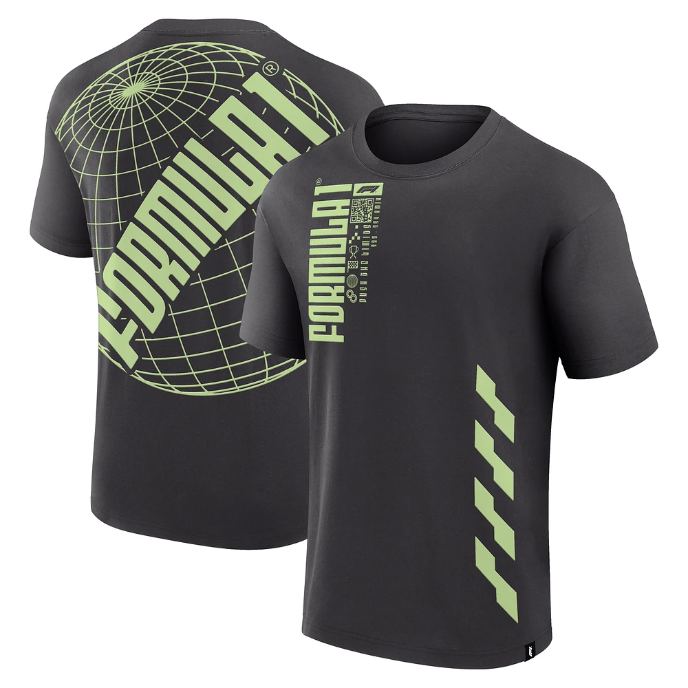 Men's Charcoal Formula 1 Quick Response T-Shirt