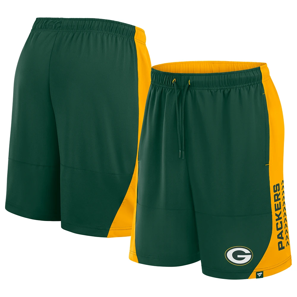 Men's Fanatics Green Bay Packers No Defense Shorts