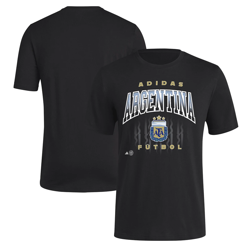 Men's adidas Black Argentina National Team Heritage T-Shirt
