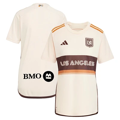 Women's adidas Tan LAFC 2024 Archive Replica Jersey
