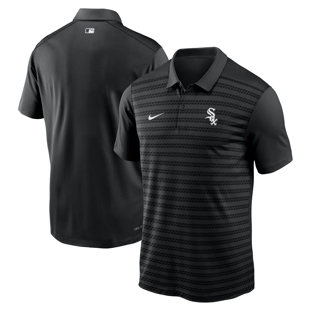Men's Nike Black Chicago White Sox Authentic Collection Victory Performance Polo