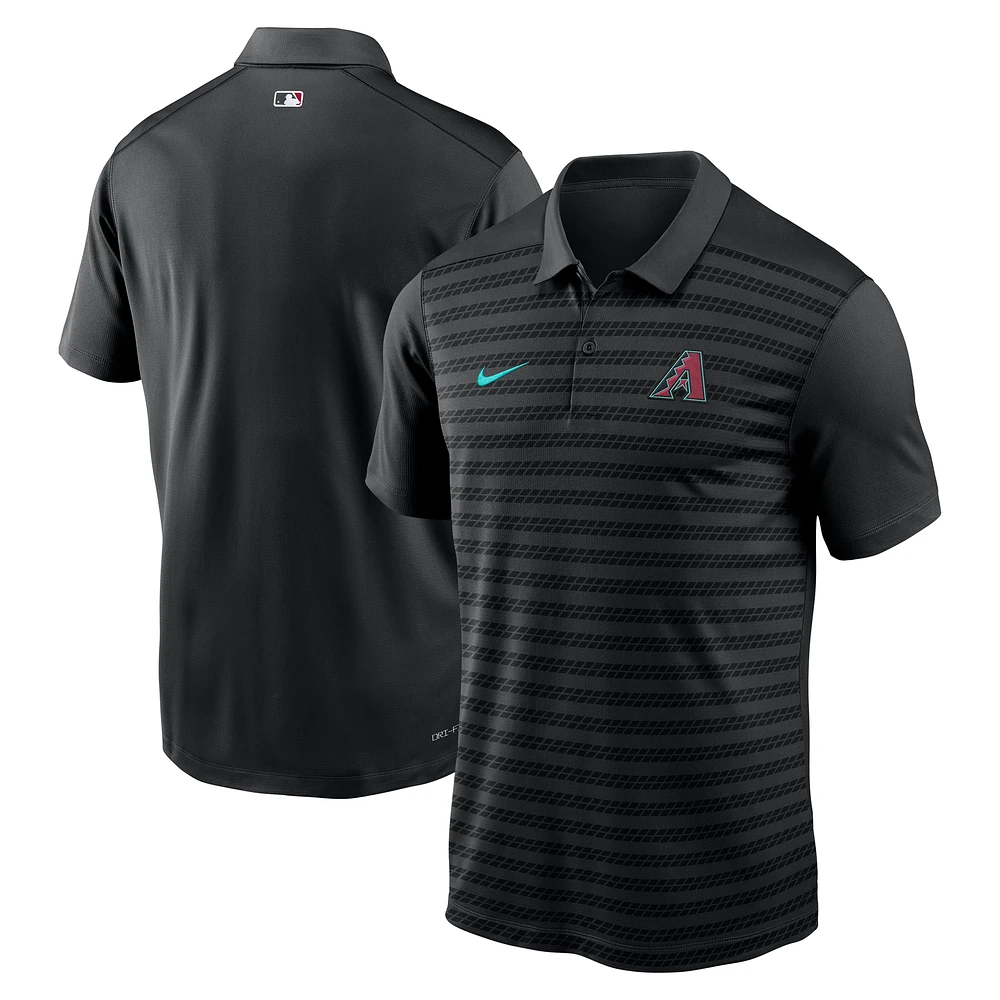 Men's Nike Black Arizona Diamondbacks Authentic Collection Victory Performance Polo