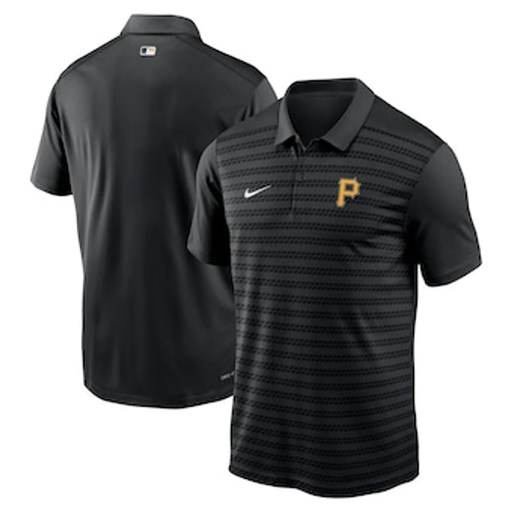 Men's Nike Black Pittsburgh Pirates Authentic Collection Victory Performance Polo