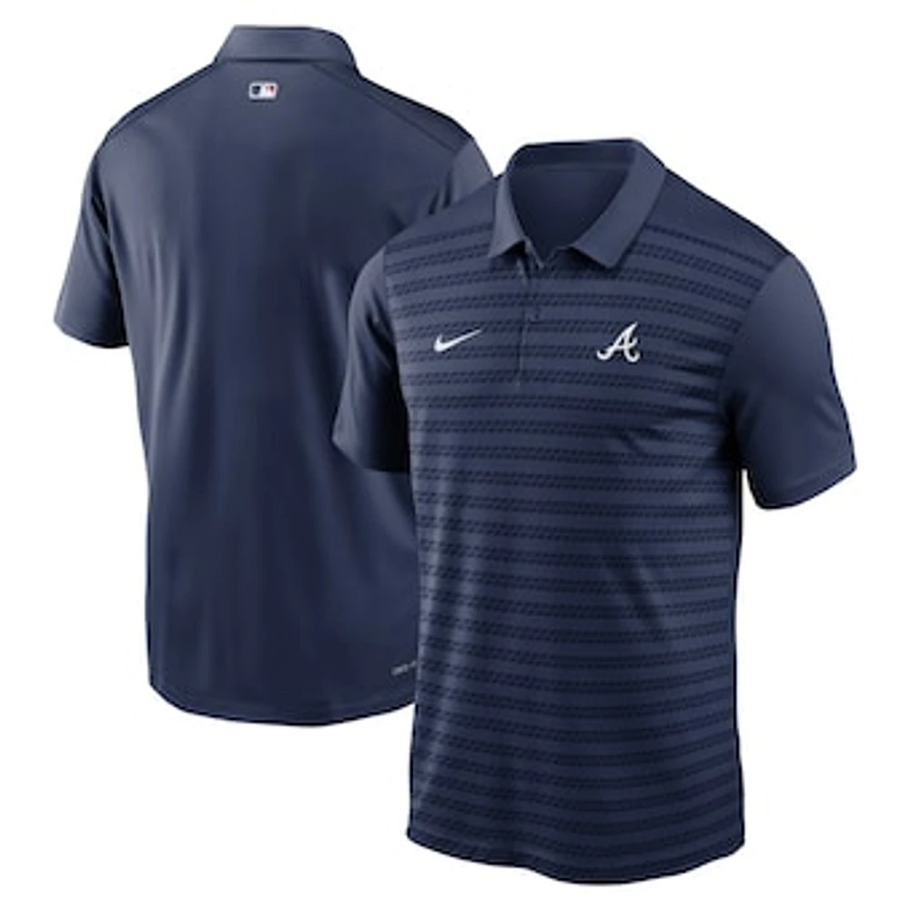 Men's Nike Navy Atlanta Braves Authentic Collection Victory Performance Polo