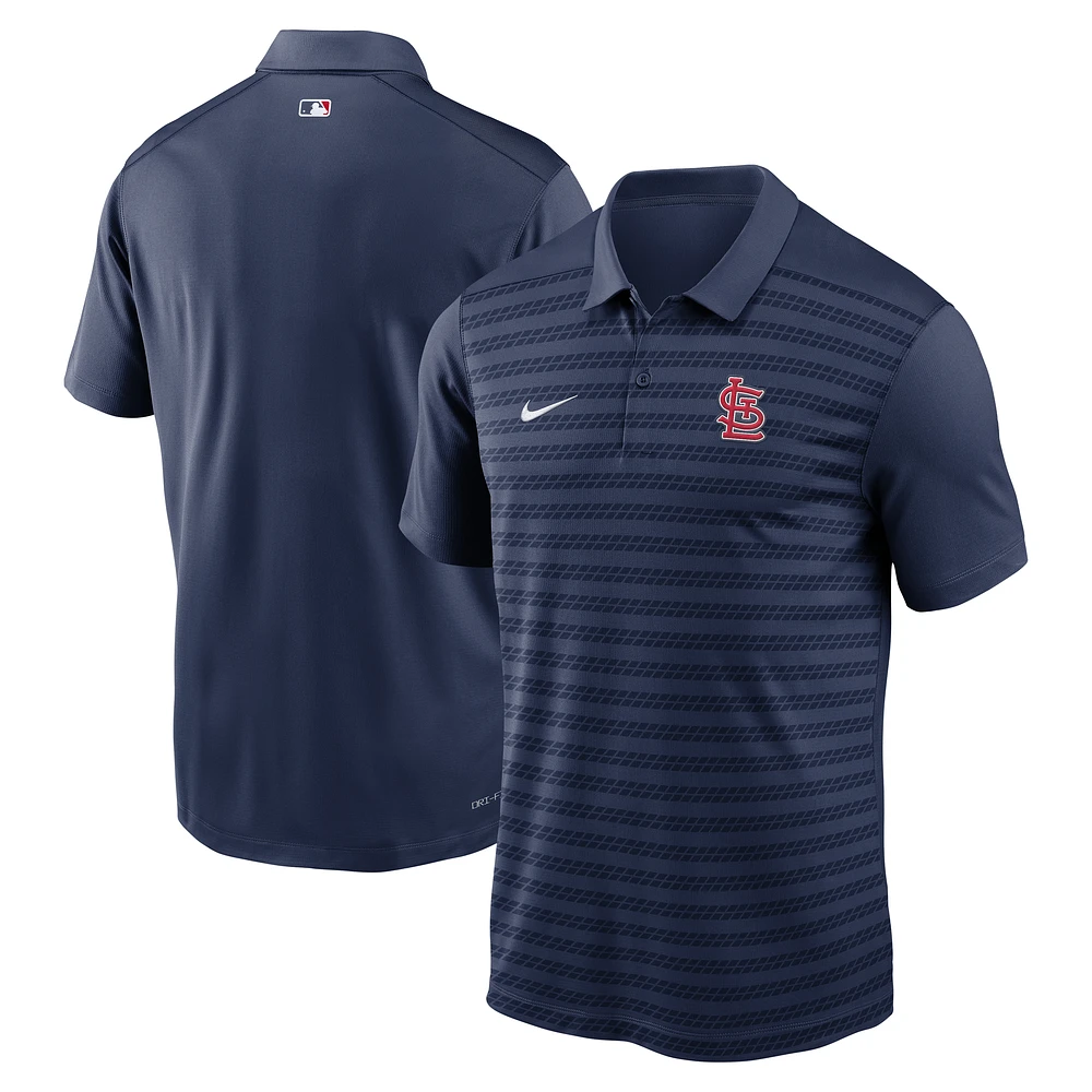 Men's Nike Navy St. Louis Cardinals Authentic Collection Victory Performance Polo