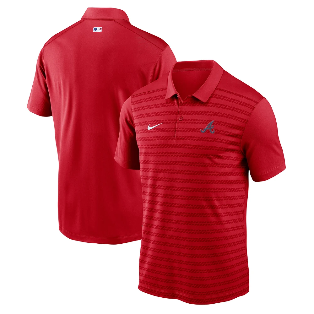 Men's Nike Red Atlanta Braves Authentic Collection Victory Dri-FIT Polo