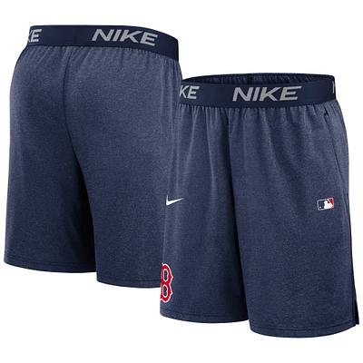 Men's Nike Navy Boston Red Sox Authentic Collection Performance Knit Shorts