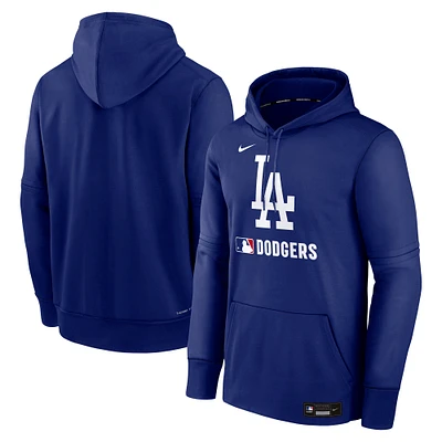 Men's Nike Royal Los Angeles Dodgers Authentic Collection Performance Pullover Hoodie