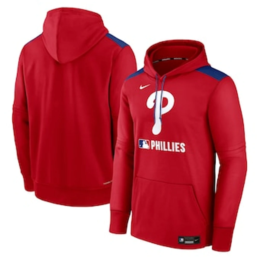 Men's Nike Philadelphia Phillies Authentic Collection Performance Pullover Hoodie