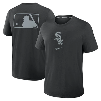 Men's Nike Black Chicago White Sox Authentic Collection Early Work Tri-Blend Performance T-Shirt