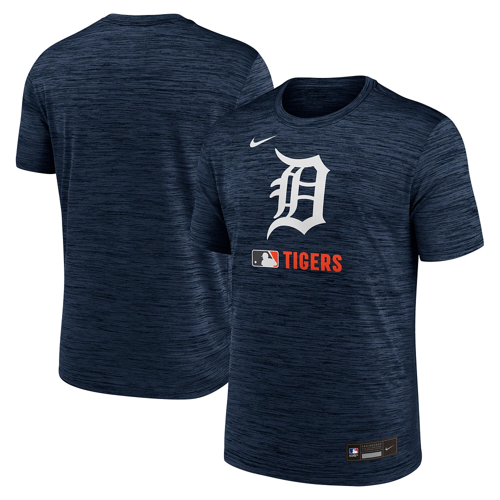Men's Nike Navy Detroit Tigers Authentic Collection Velocity Performance T-Shirt