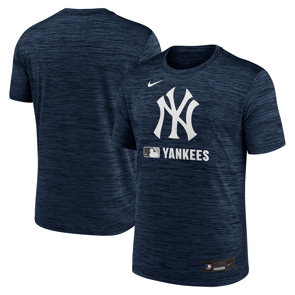 Men's Nike Navy New York Yankees Authentic Collection Velocity Performance T-Shirt