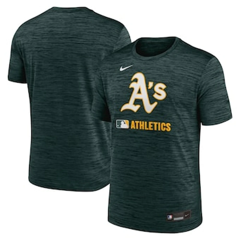 Men's Nike Green Athletics Authentic Collection Velocity Performance T-Shirt