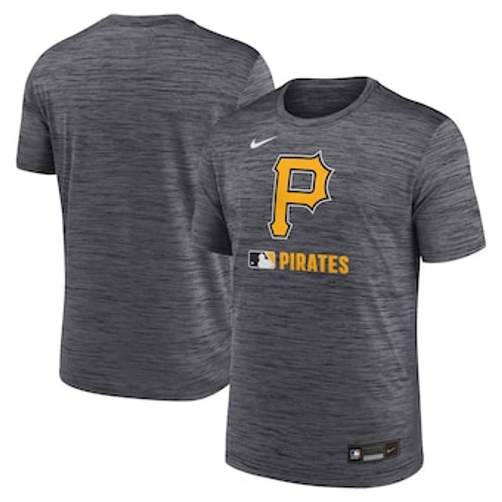 Men's Nike Black Pittsburgh Pirates Authentic Collection Velocity Performance T-Shirt