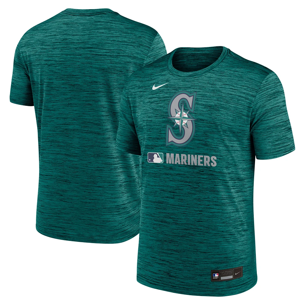 Men's Nike Teal Seattle Mariners Authentic Collection Velocity Performance T-Shirt